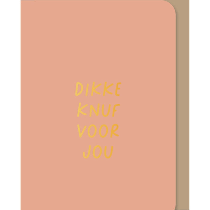 Kaart Dikke Knuf Voor Jou