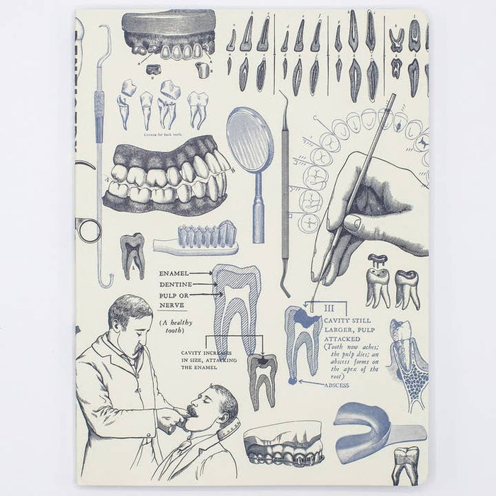 Dentistry Softcover Notebook - Punktraster Seiten