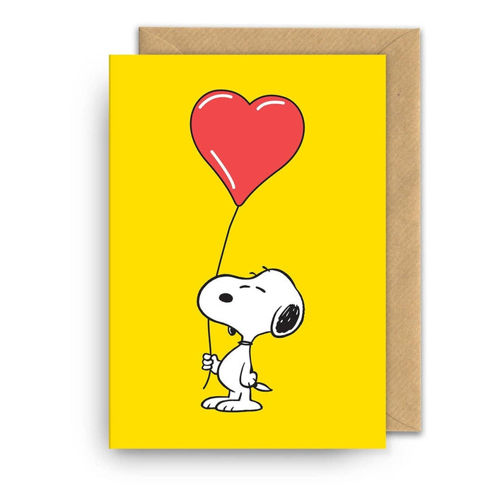 Karte Snoopy Ballon