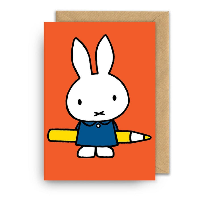 Karte Miffy Bleistift