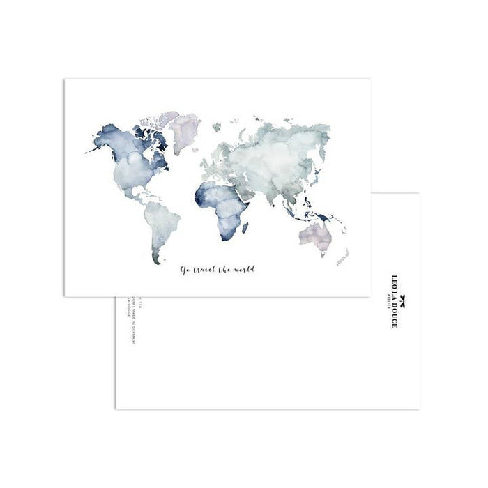 Karte Weltkarte | Umschlag