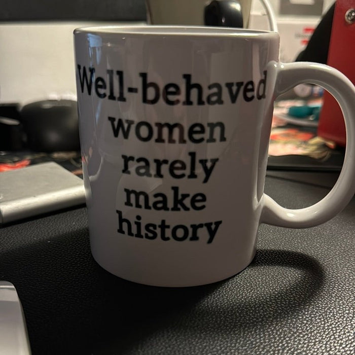 Becher gut Verhalten Frauen machen selten Geschichte