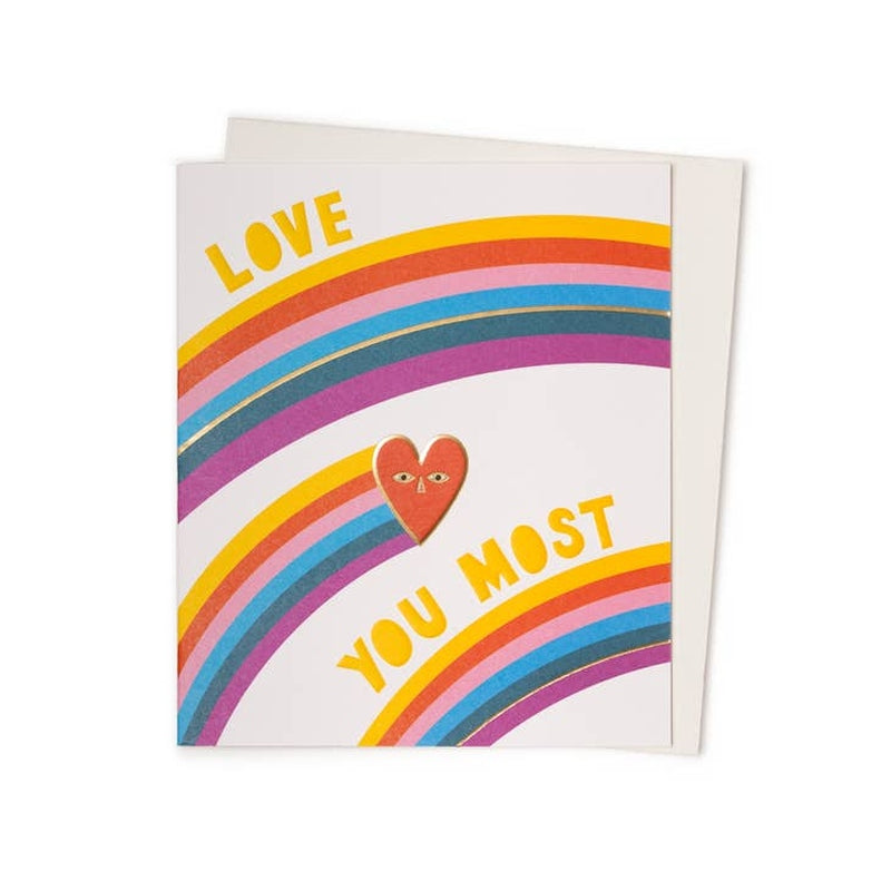 Karte liebe dich am meisten