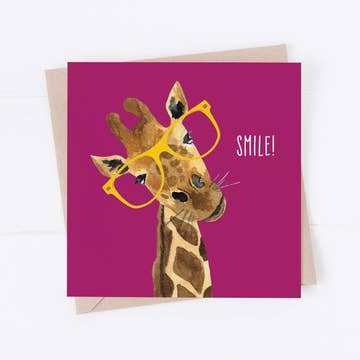 Kartenlächeln! | Giraffe