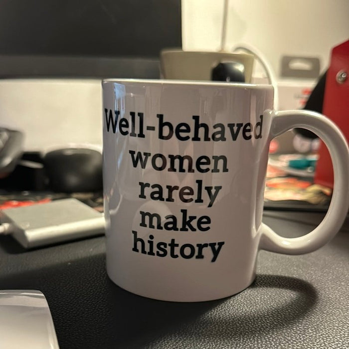 Becher gut Verhalten Frauen machen selten Geschichte