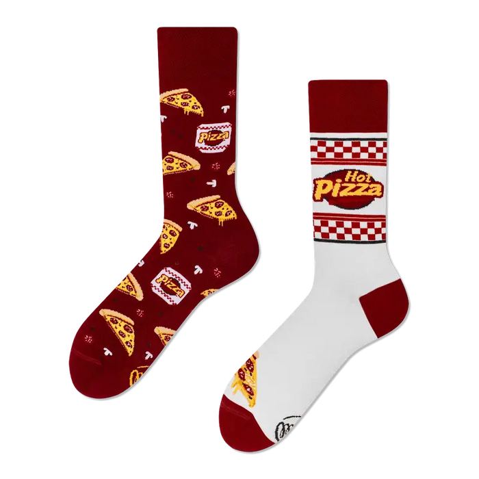 Viele Morgen Socken | Pizzascheibe