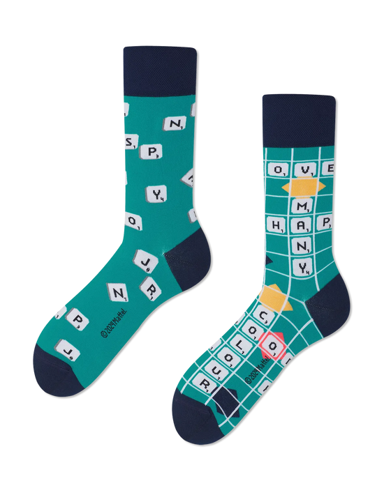 Viele Morgen Socken | Scrabble