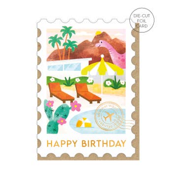 Karte alles Gute zum Geburtstag | Palm Springs