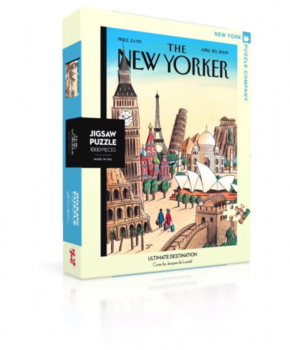 New York Puzzle Company Ultimate Destination Puzzle 1000 Stücke