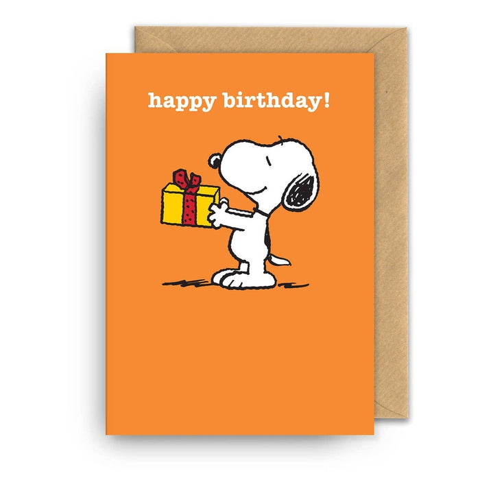 Karte alles Gute zum Geburtstag! Geschenk Snoopy