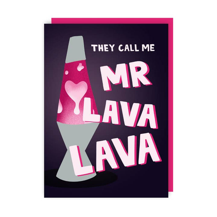 Karte, sie nennen mich Mr. Lava Lava