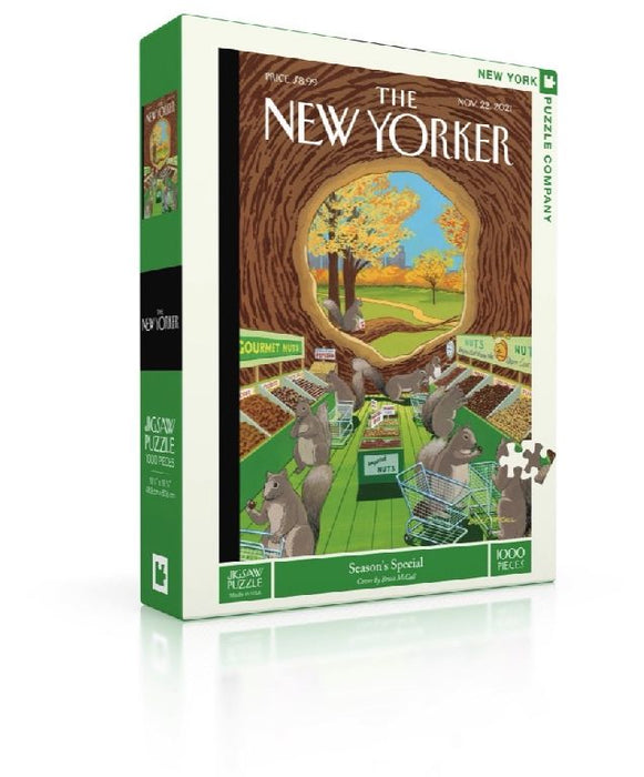 Sonderpuzzle 1000 Stücke von New York Puzzle Company Saison