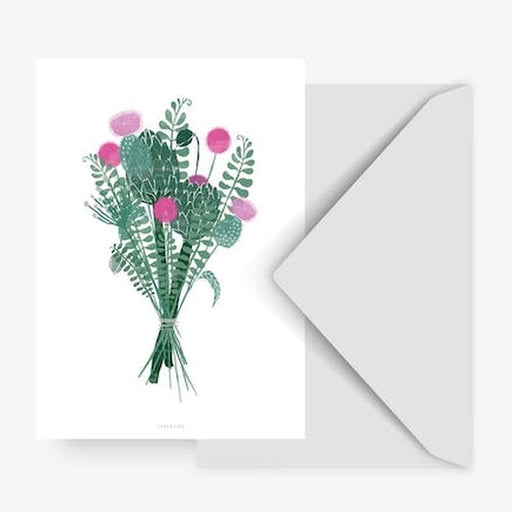 Kaart Bos Bloemen Typealive | Zonder Enveloppe Krossproducts | De online winkel voor hebbedingetjes